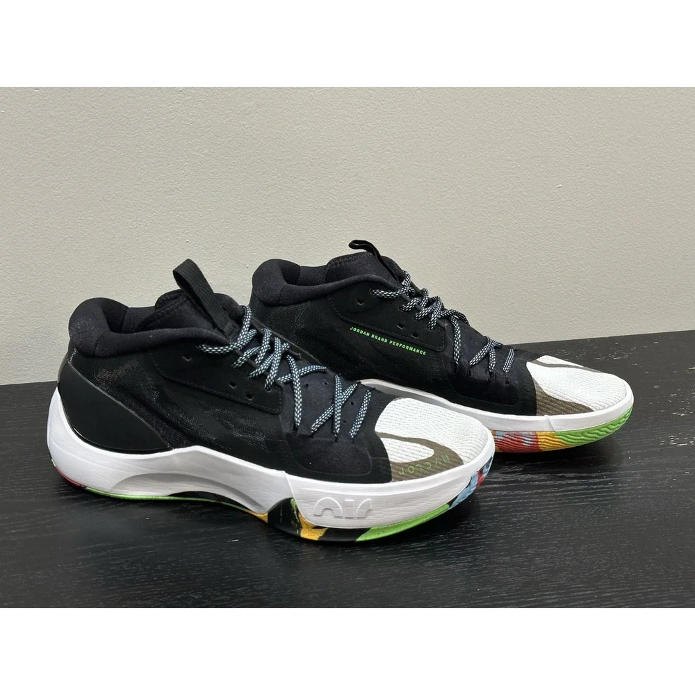 Nike Jordan Zoom Separate Basketball Shoes Multicolor Sole Men's 11.5 DH0249-030